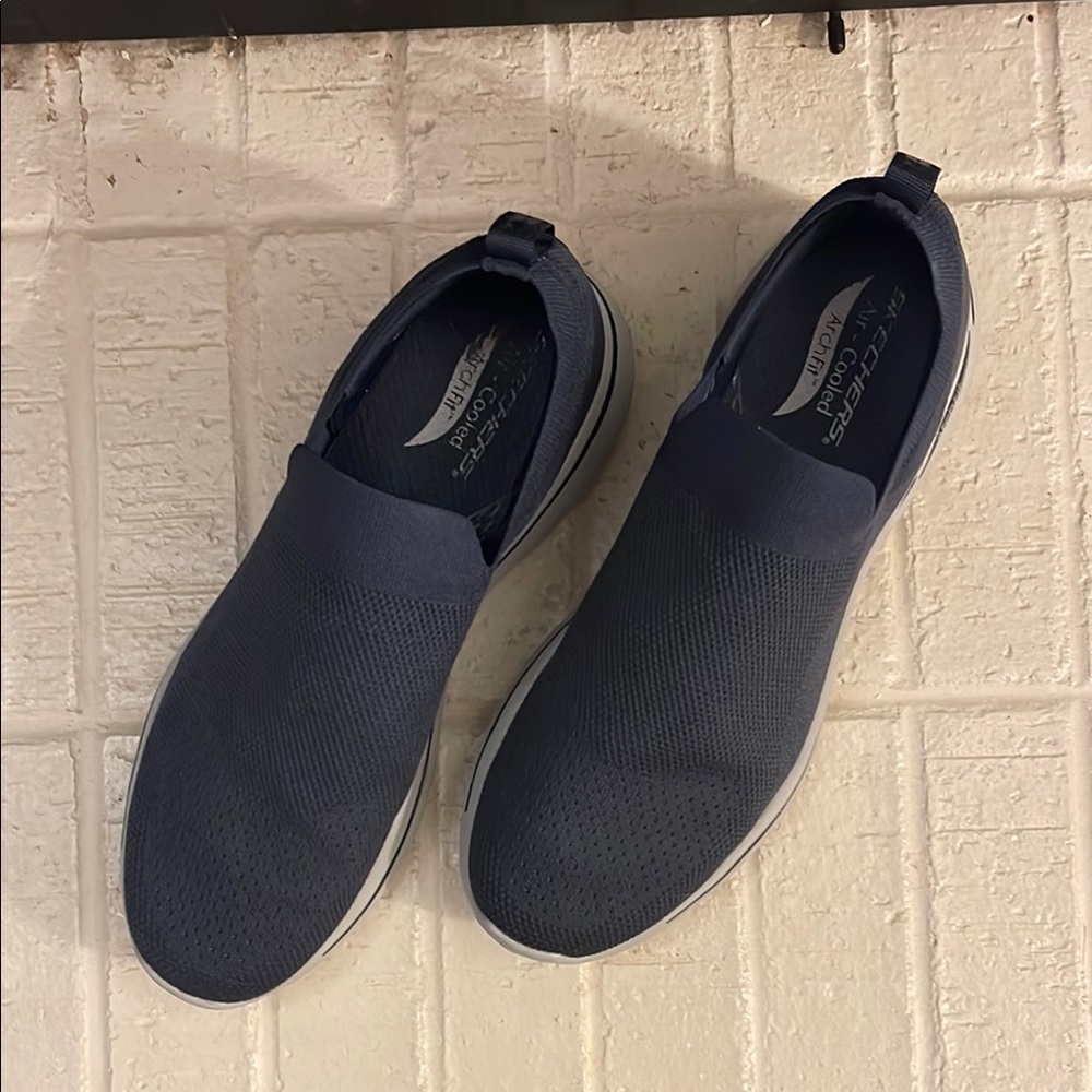 Skechers Blue Slip-In GO WALK Arch Fit